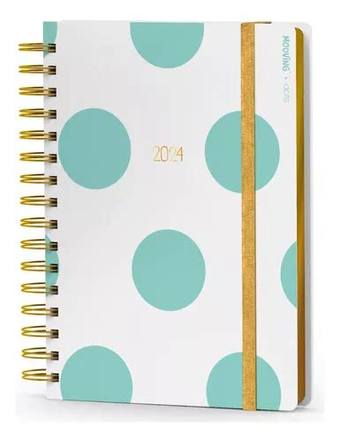 Agenda Mooving 2024 15x21cm Dots Semana A La Vista