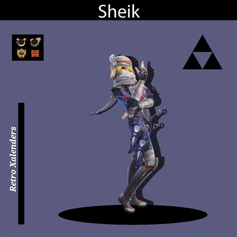 Sheik Hyrule Warriors Concept Art