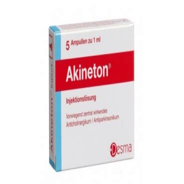 Купить Акинетон AKINETON 5X1 ml в Москве | Цена Акинетон