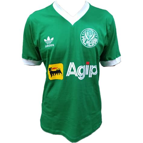 Camisa Retr Palmeiras Agip Fut Retro