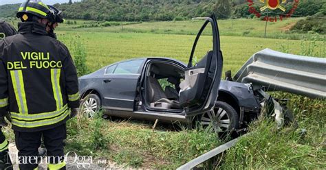 Si Schianta Contro Il Guard Rail Muore A 46 Anni MaremmaOggi