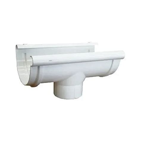 Embudo Canaleta Plastica Blanca Pvc Techo Metros Tigre Hidro San