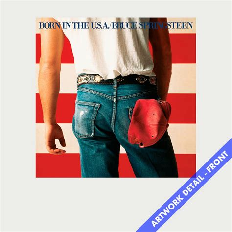 Bruce Springsteen T Shirt Born In The Usa Album Cover Art Bruce