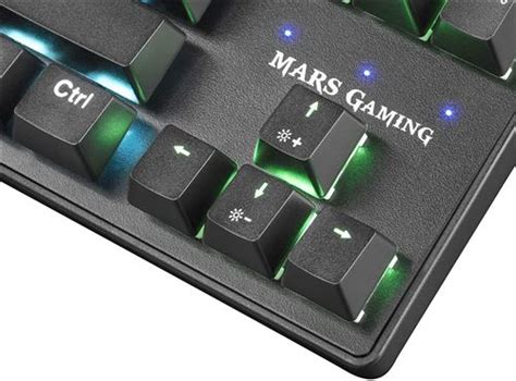 Clavier Gamer Mars Gaming Mkxtkl Blue Switch Noir Pcstore Maroc