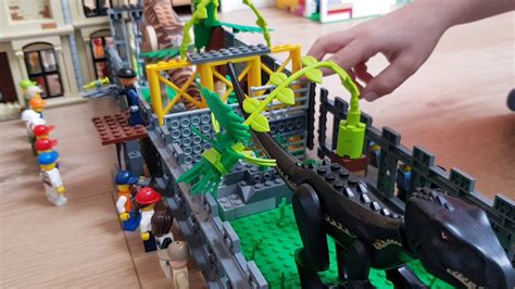 Makieta Franka Lego Jurasic World Dinozaury YouTube