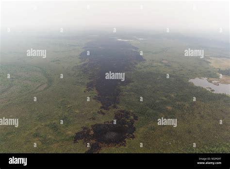 Foraker Fire Denali National Park Stock Photo Alamy