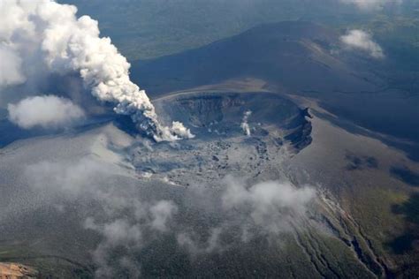 Explosive Eruptions At Japan Volcano