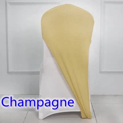 Funda El Stica De Licra Para Silla Fiesta De Boda Champ N Para