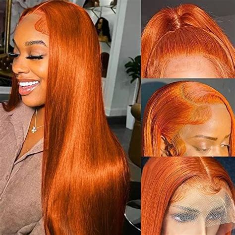 Amazon Eteenana Body Wave Lace Front Wigs Human Hair Ginger