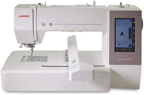 Janome Memory Craft 550e Embroidery Machine Uk Home And Kitchen