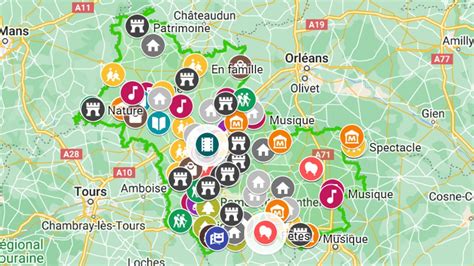 Carte Que Faire En Loir Et Cher Le Week End Du Et Mai