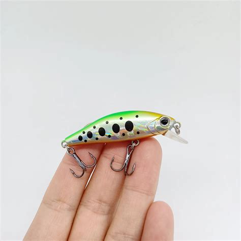 DUODUOYU 1PCS Sinking Minnow Fishing Lure 6g 50mm Isca Artificial Bait