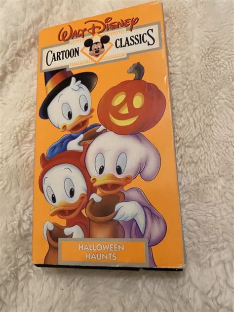 Walt Disney Vhs Cartoon Classics Halloween Haunts Collectible Eur 8 24