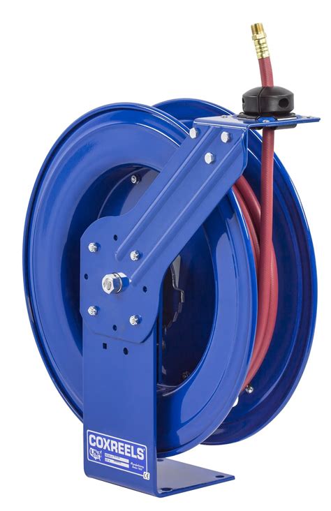 Air Tool Hose Reels X 75ft Hose Coxreels Shw Series Spring Rewind Twin