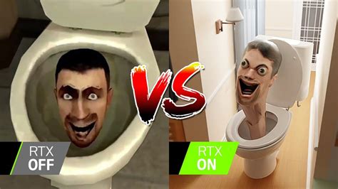 IN REAL LIFE SKIBIDI TOILET Chap 4 RTX ON VS RTX OFF