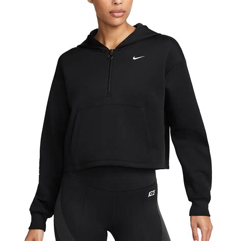 Nike Dri Fit Performance Womens Padel Hoodie Blackwhite