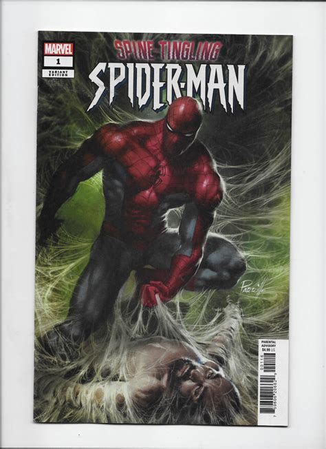 Spine Tingling Spider Man 1 1 25 Marvel 2023 Lucio Parrillo Incentive