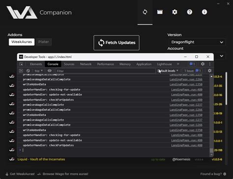 Not Updating Issue Weakauras Weakauras Companion Github