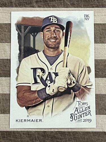 Topps Allen Ginter Baseball Kevin Kiermaier Card Ebay