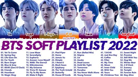 BTS SOFT PLAYLIST CHILL STUDY RELAX SLEEP YouTube