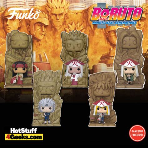 New Boruto Hokage Rock Series Of Funko Pop Figures