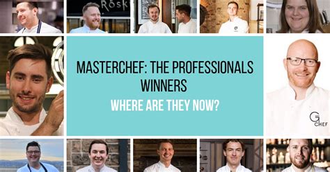 Masterchef The Professionals 2019 Winners Where Are They Now