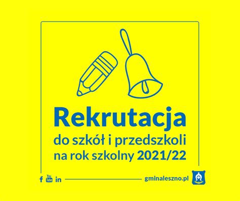 Rekrutacja Do Przedszkoli Gminnych I Do Klas Pierwszych W Szko Ach