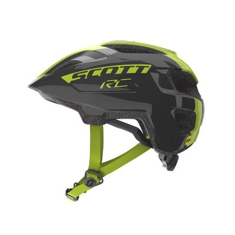 Casco Bici Jr Spunto Black Radium Yellow Rc Scott Sports