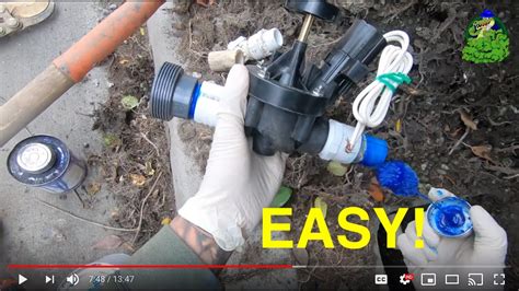 Replacing A Rainbird Solenoid