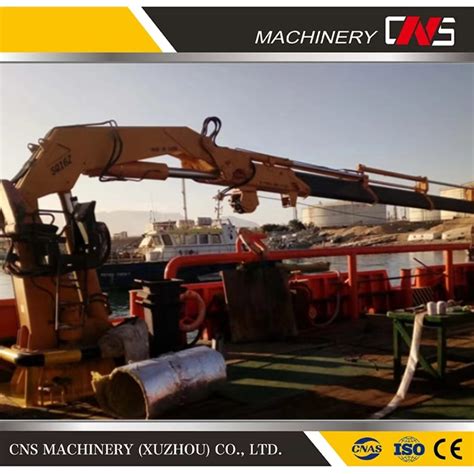 Factory Customization Marine Lifting Crane Hydraulic Knuckle Boom