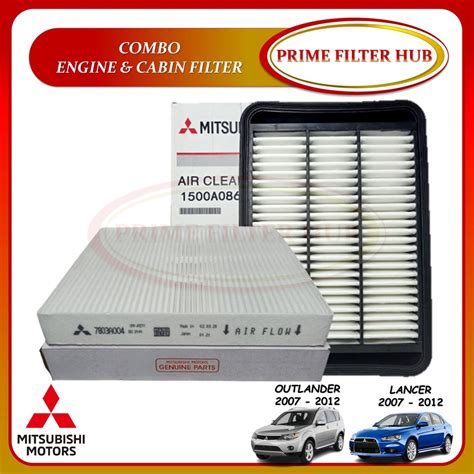 Combo Engine Air Filter And Cabin Filter For Mitsubishi Outlander