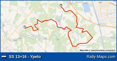 SS 13 16 Ypelo Stage Map Hellendoorn Rally 2023 NRK Rally