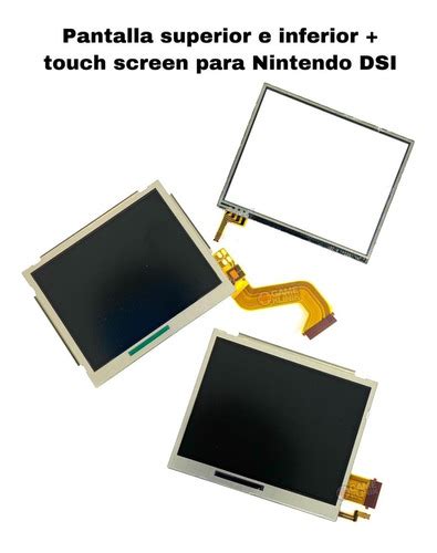 Pantalla Lcd Superior Inferior Tactil Nintendo Dsi Nuevas Meses