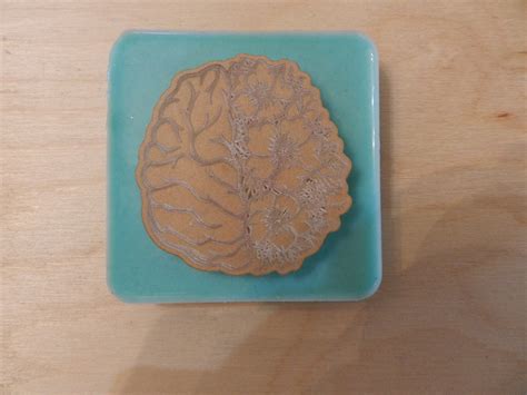 2 Etched Flower Brain Silicone Mold For Resin And Epoxy Sized For Use