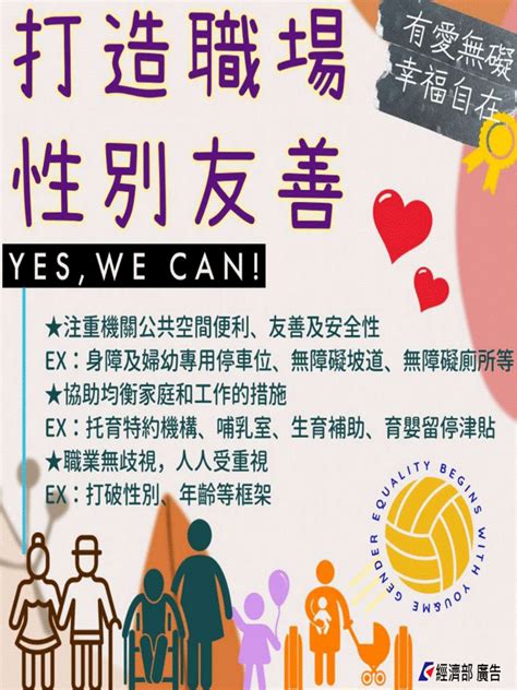 打造職場性別友善 Yes We Can