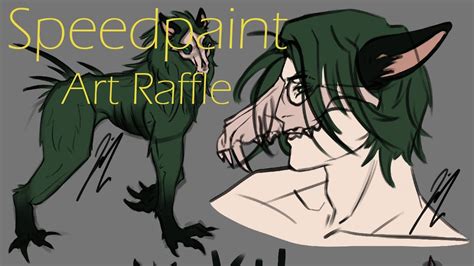 Concept Sheet Kit Speedpaint Process Art Raffle Youtube