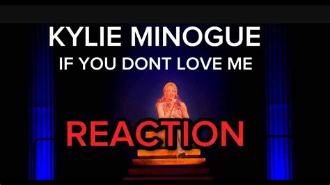 Kylie Minogue If You Don T Love Me Live BLURAY Aphrodite Les Folies