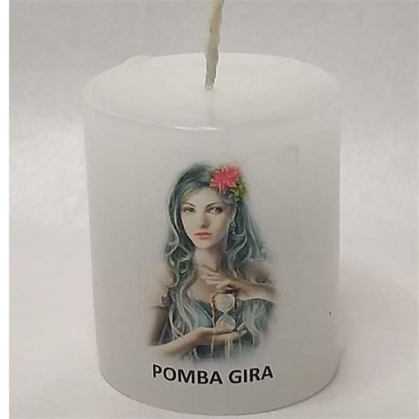 Vela Artesanal Pomba Gira Sensualidade E Amor Shopee Brasil