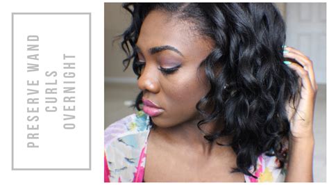 Short Curly Bob Preserve Wand Curls Overnight Courtney Lynn Youtube