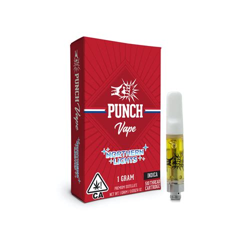 Punch 510 Distillate Cart Northern Lights 1g Punch Edibles