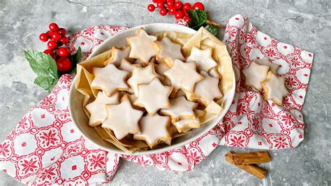 Authentic Zimtsterne German Cinnamon Star Cookies