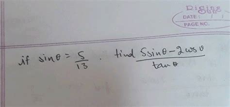 Sin Theta Frac Cdot Operatorname Tin Alpha Frac Sin Theta Cos