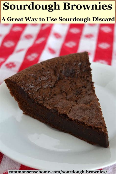 Sourdough Brownies A Great Way To Use Sourdough Discard Recipe