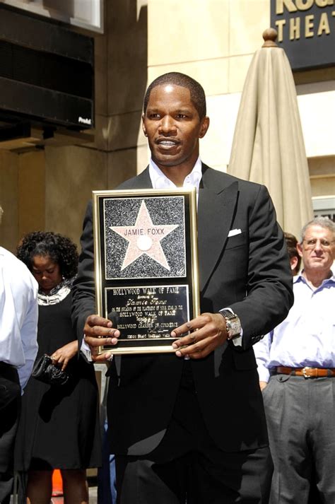 Jamie Foxx At The Induction Ceremony For Star On The Hollywood Walk Of ...