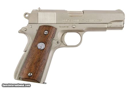 Colt Combat Commander Series Satin Nickel Acp