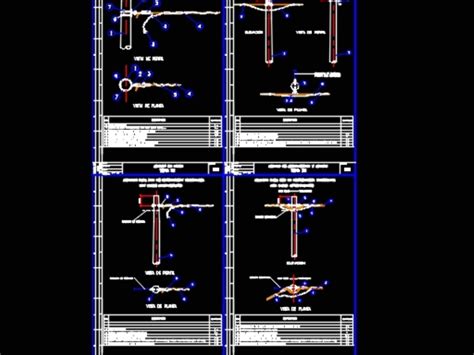 Banco De Ductos En AutoCAD Librería CAD