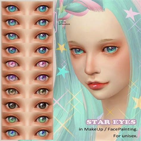 The Sims 4 Anime Eyes Vblopa