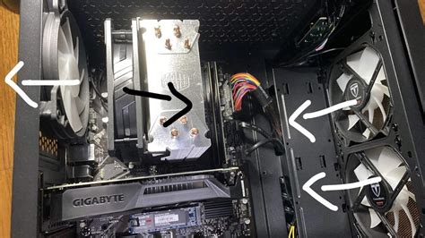 Is My Cpu Cooler Facing The Wrong Way Had It Built And Its Been That Way No Heat Issues So Far