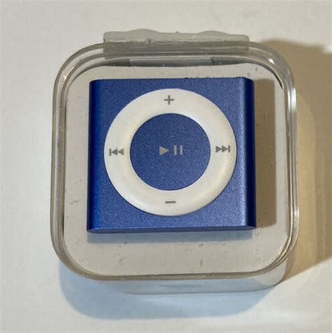 Apple Ipod Shuffle Th Generation Gb Mp Player Blue A Open Box Ebay