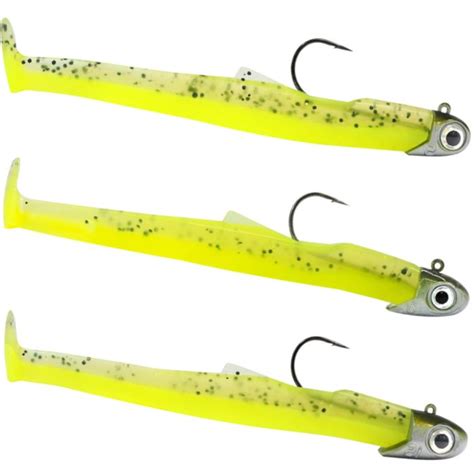 Fiiish Mud Digger Maxi Combo 90mm 5g 10g 15g Chartreuse